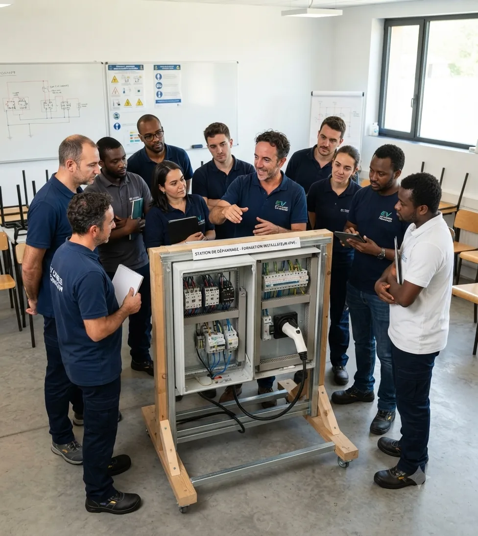 Formation aux infrastructures de recharge de véhicules électriques