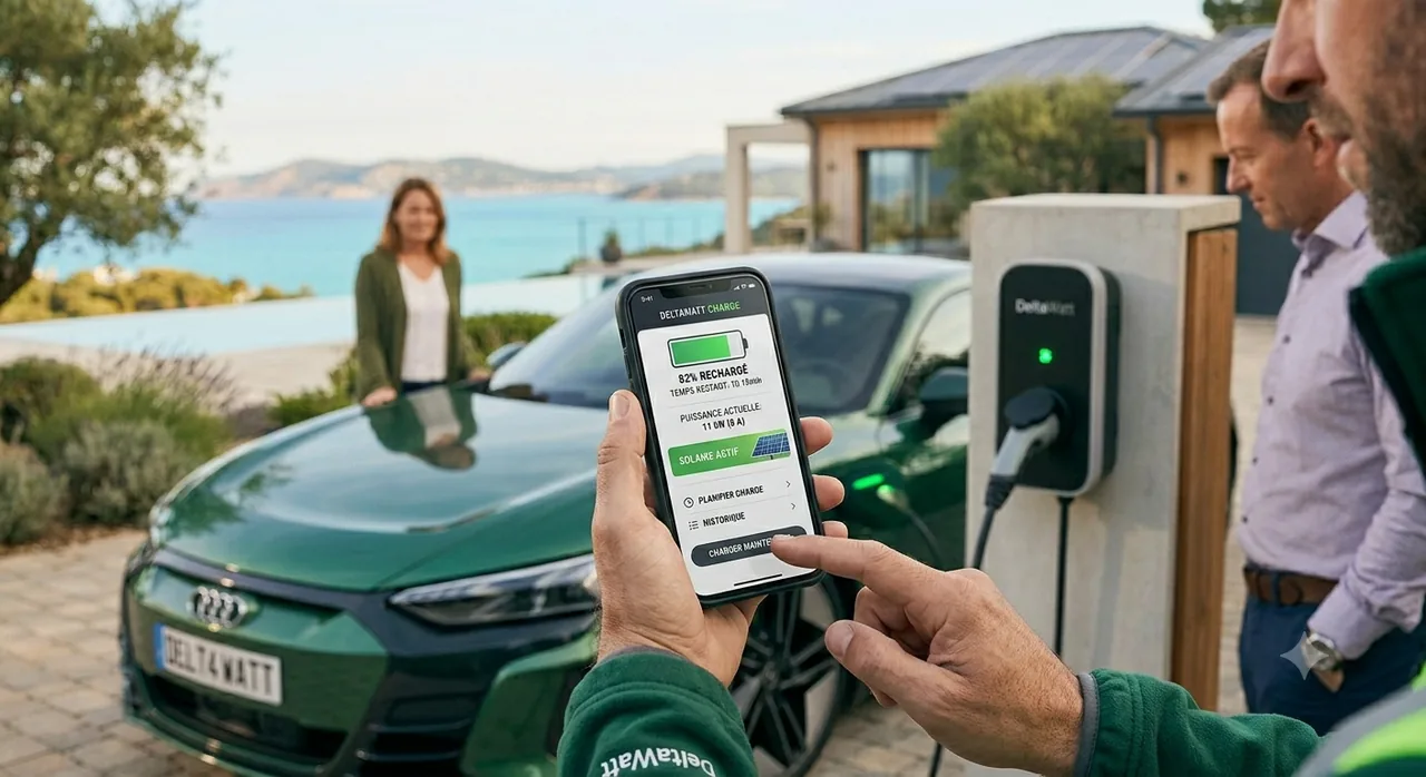 Recharge d’un véhicule électrique à domicile